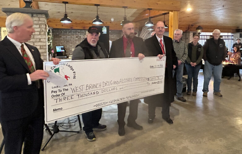 Specialty Courts hold holiday gathering; receive $3K donation from Sons of Italy | News, Sports, Jobs - Vimarsana News