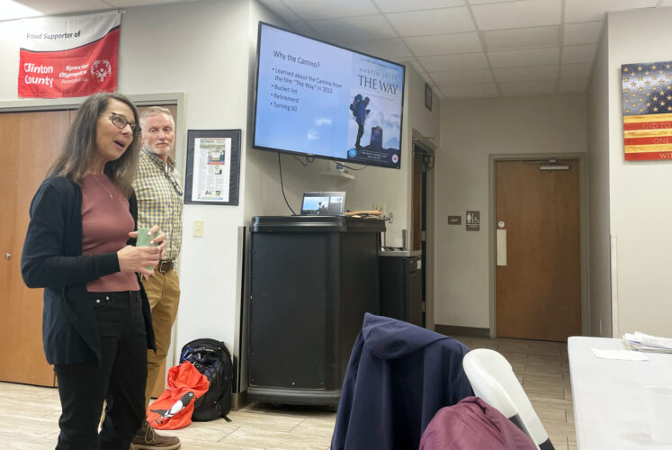 Kiwanis hears couple's pilgrimage on the Camino de Santiago | News, Sports, Jobs - Vimarsana News