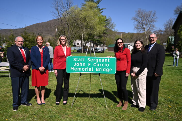 Lasting legacy: Bridge dedicated to Staff Sgt. John F. Curcio in North Bend | News, Sports, Jobs - Vimarsana News
