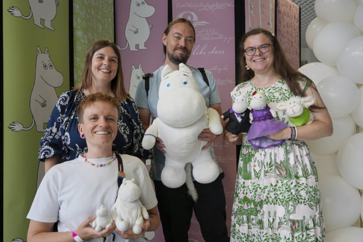 Fans celebrate the 80th birthday of the Moomins, Finland’s most lovable literary cartoon family