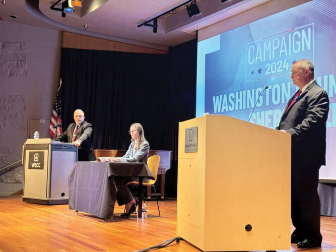 Picture this: Sheriff's candidates debate | News, Sports, Jobs - Vimarsana News