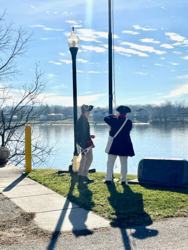 New flags hoisted at Harmar Point | News, Sports, Jobs - Vimarsana News