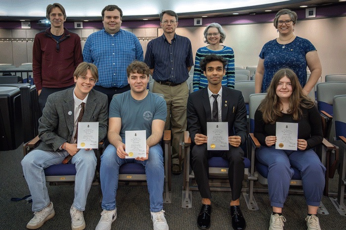MC students inducted into honor societies | News, Sports, Jobs - Vimarsana News