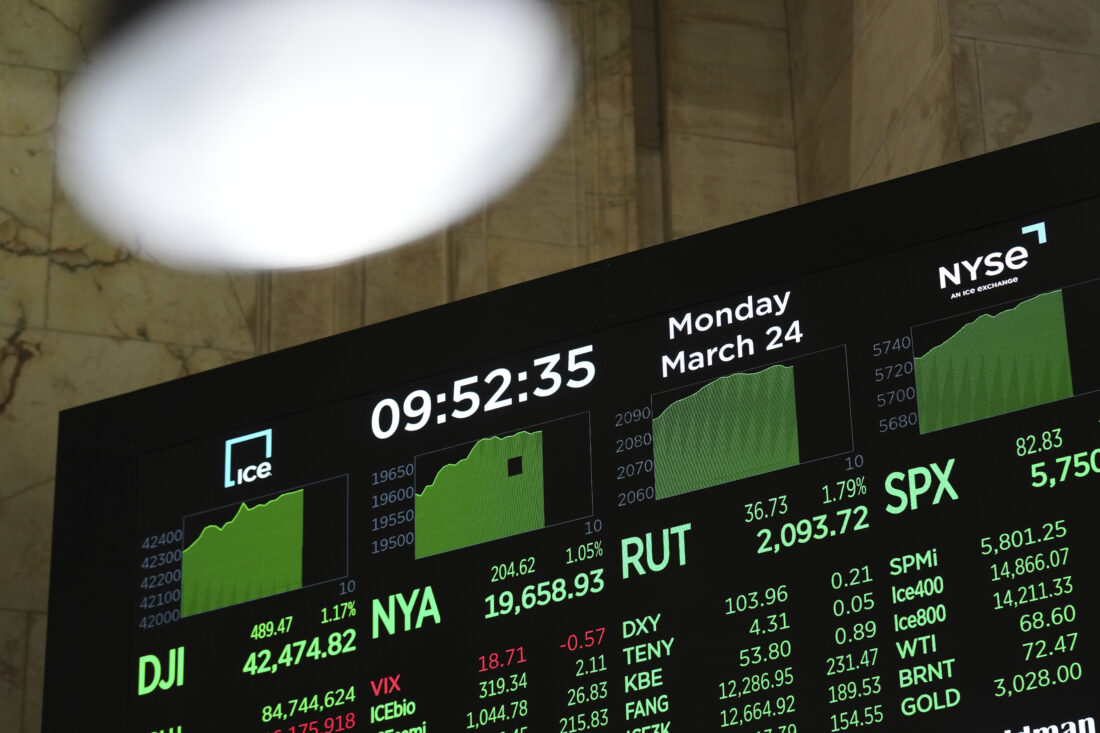 New York Stock Exchange trading floor