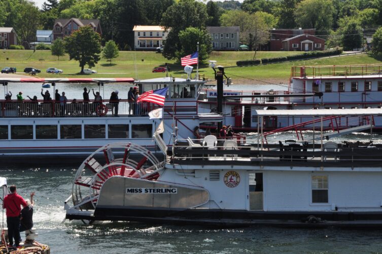Sternwheelers to race in the 2025 James E. Sands Memorial Race
