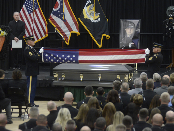 Public memorial held for Ohio State Highway Patrol trooper killed in crash