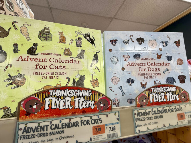 Fishing lures, pet toys, art supplies Advent calendars offer personalized ways to count down