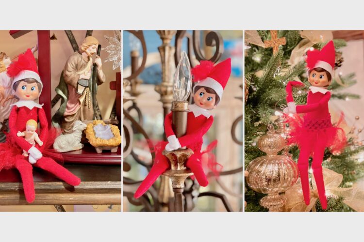 Parents under pressure offer creative tips for moving Santa’s spy Elf on the Shelf
