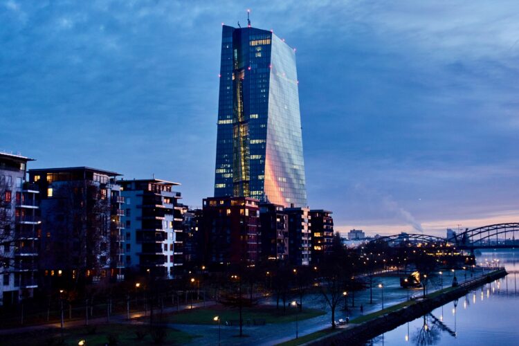 European Central Bank leaves rates unchanged with economy showing signs of modest growth