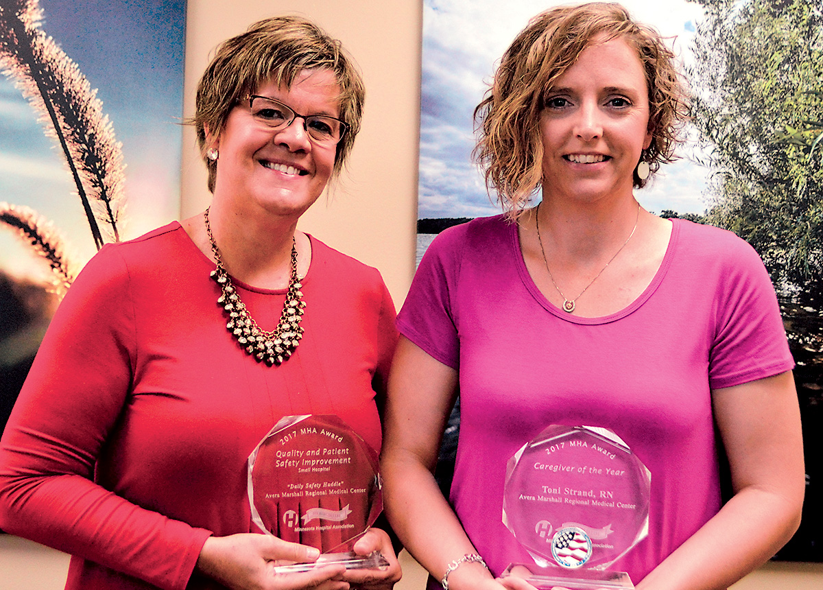Avera Marshall earns two Minnesota Hospital Association awards News