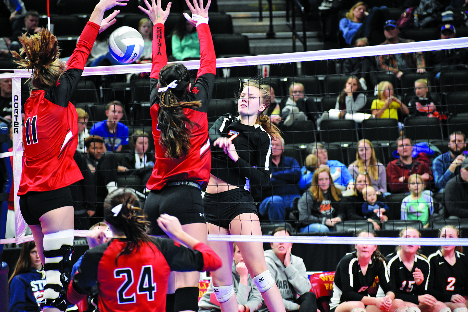 CLASS AA VOLLEYBALL A Battle To The Very End News Sports Jobs