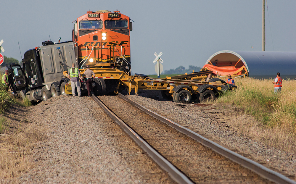 Train hits semi near Ruthton News, Sports, Jobs Marshall Independent