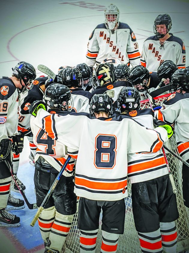 YOUTH BOYS HOCKEY Marshall Bantam A finishes fifth in South Regional