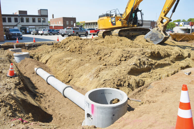 Downtown street work 'making good progress' | News, Sports, Jobs - Vimarsana News