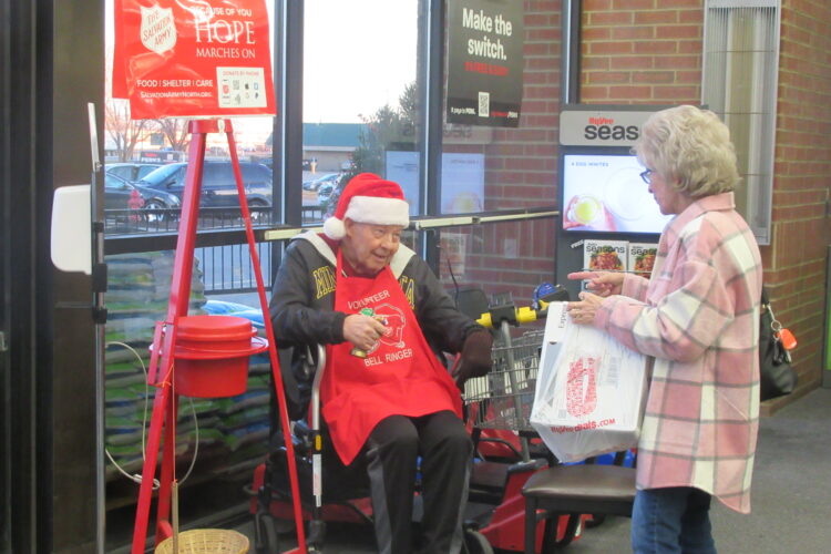 Salvation Army bell ringers: fun for a cause | News, Sports, Jobs - Vimarsana News
