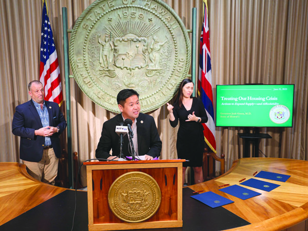 Green signs bills on affordable housing, reducing homelessness | News, Sports, Jobs - Vimarsana News