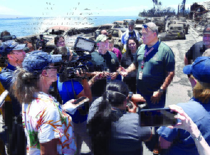 On the ground in Lahaina town: Sadness, searching, signs of hope | News, Sports, Jobs - Vimarsana News