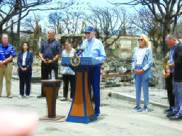 Residents hope president's visit makes impression on need for aid | News, Sports, Jobs - Vimarsana News