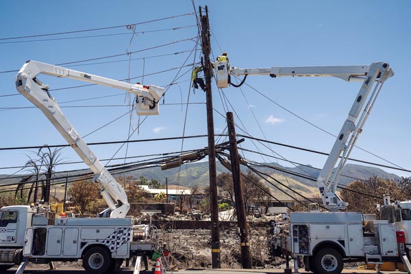 Lawyers claim cable TV, phone companies are also responsible in Maui wildfires | News, Sports, Jobs - Vimarsana News