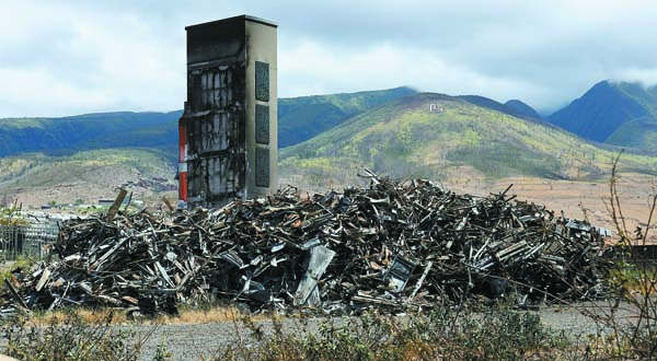 Site near Olowalu landfill eyed for fire debris disposal | News, Sports, Jobs - Vimarsana News