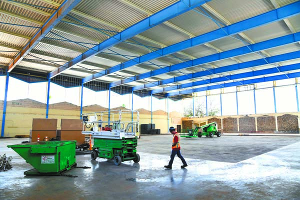 War Memorial Gym gets major facelift | News, Sports, Jobs - Vimarsana News