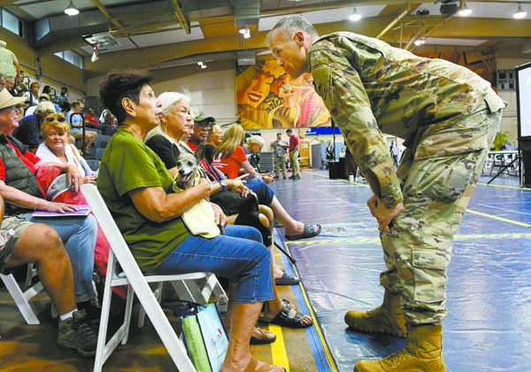 Officials reconvene in Lahaina to discuss progress on recovery | News, Sports, Jobs - Vimarsana News