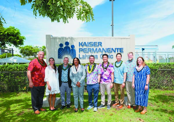 New Kaiser Permanente Lahaina Clinic marks official opening with Ho'ola | News, Sports, Jobs - Vimarsana News