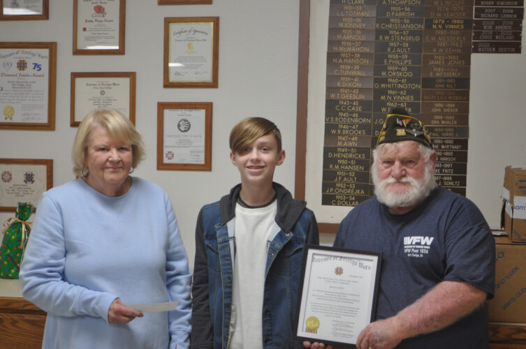 VFW honors Patriot's Pen winners | News, Sports, Jobs - Vimarsana News