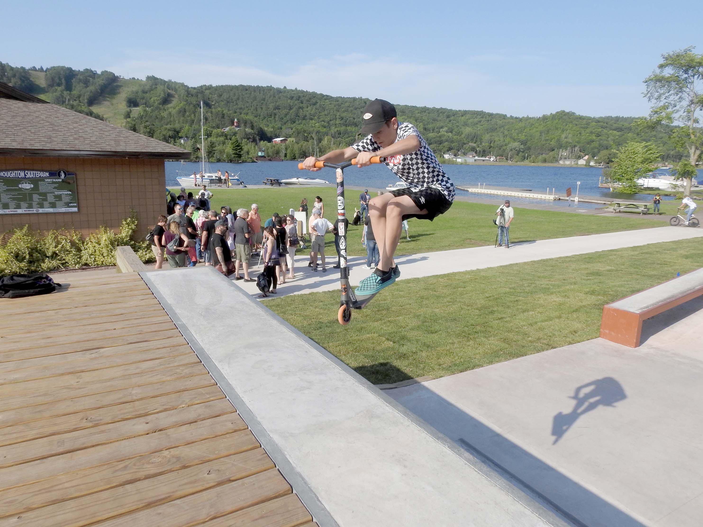 Houghton Skate Park Now Open News Sports Jobs The Mining