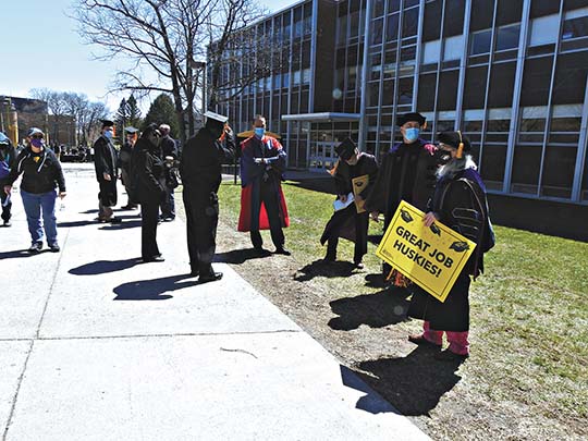 College graduation: MTU hosts campus walk for '20, '21 grads | News, Sports, Jobs - Vimarsana News