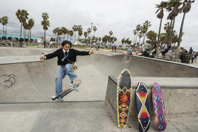 Indigenous artists help skateboarding earn stamp of approval | News, Sports, Jobs - Vimarsana News