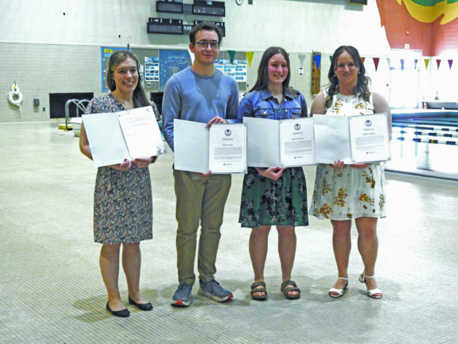 MTU lifeguards receive American Red Cross award | News, Sports, Jobs - Vimarsana News