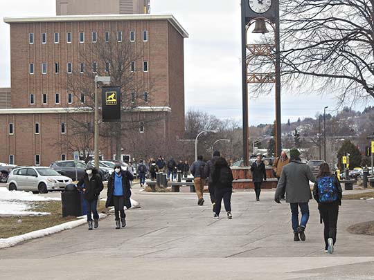 Former dean, others protest administrator firings at MTU | News, Sports, Jobs - Vimarsana News