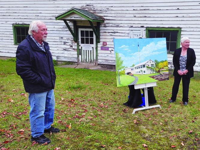 Painting unveiled at Alberta | News, Sports, Jobs - Vimarsana News