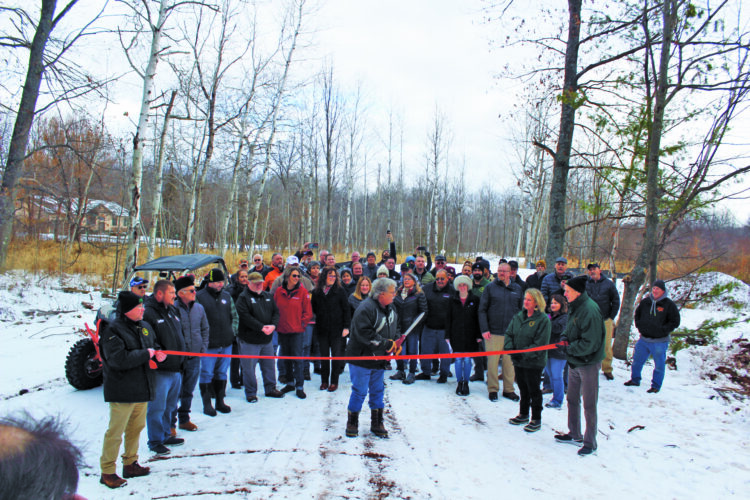 Trail restoration project celebrates completion | News, Sports, Jobs - Vimarsana News