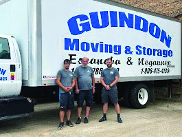 Guindon Moving & Storage takes top monthly honor