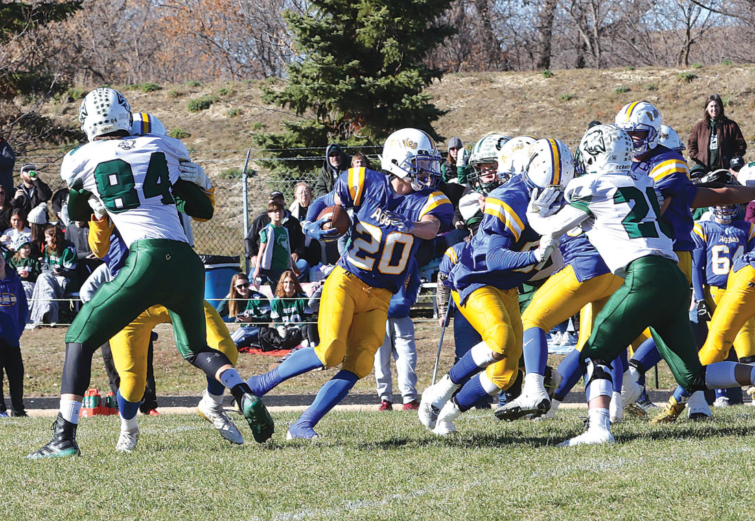 Defensive stand Velva’s defense ambushes Hazen in 248 postseason win