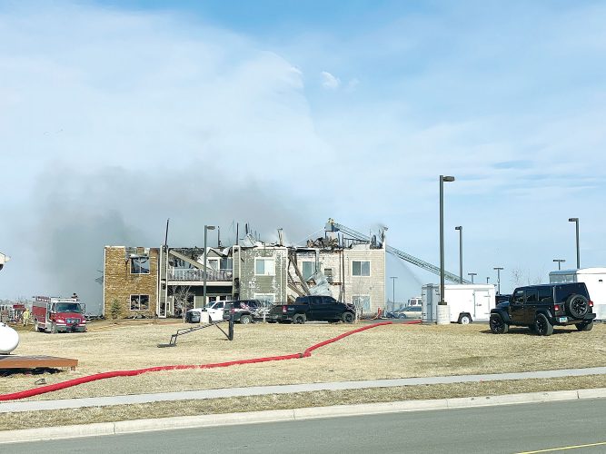Many step up to help residents after fire destroyed apartment building | News, Sports, Jobs - Vimarsana News