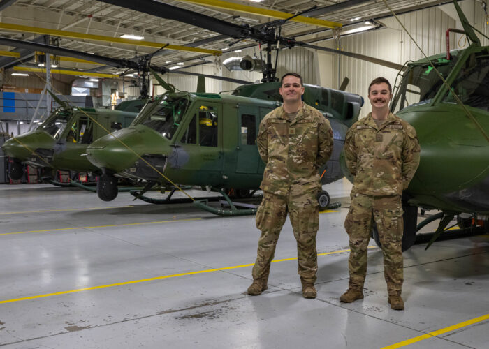 Eye in the Sky: Helicopter squadron secures missile fields from above | News, Sports, Jobs - Vimarsana News