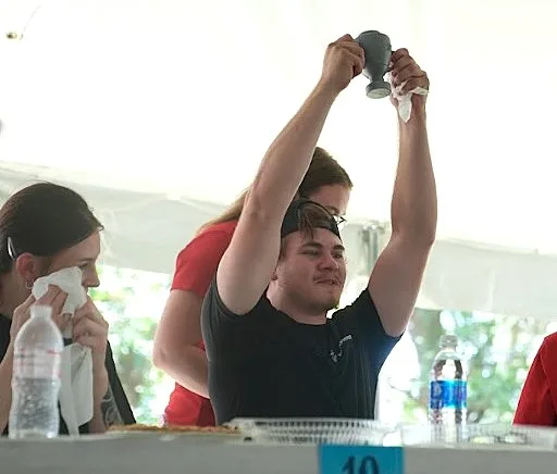 State Fair crowns first pie-eating champion