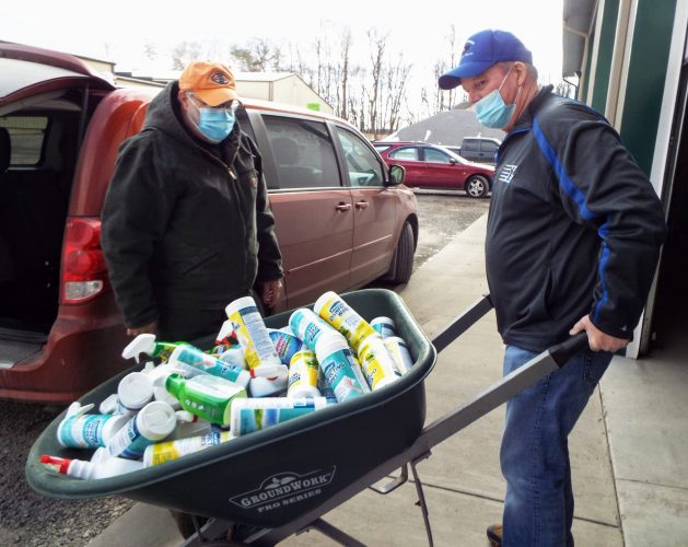 Center Twp. hands out PPE gear | News, Sports, Jobs - Vimarsana News