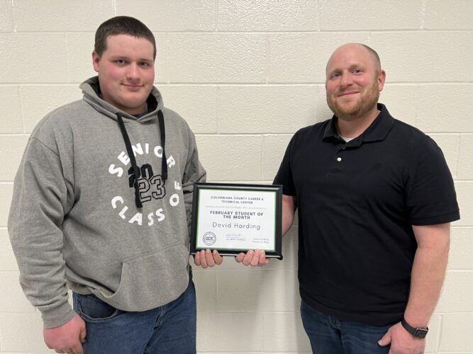 CCCTC February Student of the Month | News, Sports, Jobs - Vimarsana News