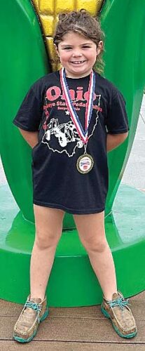 Salem girl competes at National Pedal Pull Championships | News, Sports, Jobs - Vimarsana News