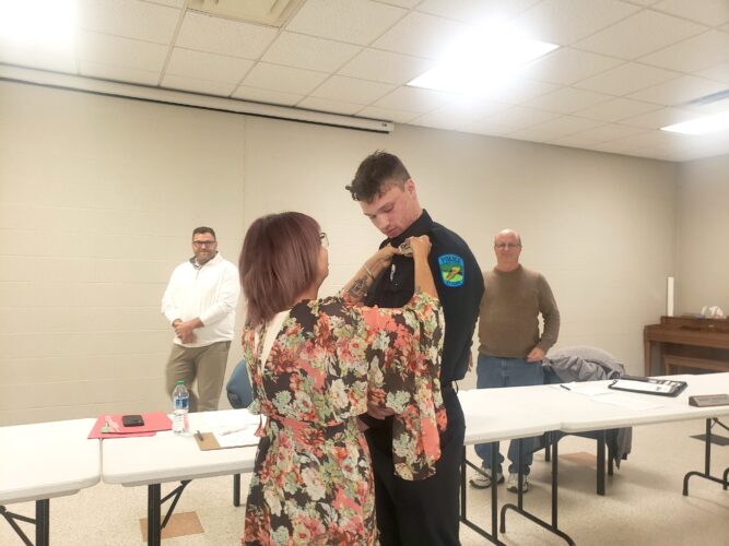 St. Clair Twp. swears in new officer | News, Sports, Jobs - Vimarsana News