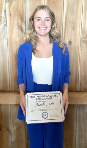 Bach receives the Franklin B. Walter Award during Heads Above the Rest | News, Sports, Jobs - Vimarsana News