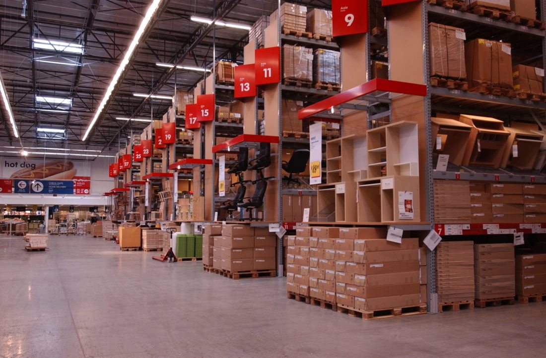 Customers in line two days before IKEA’s Indianapolisarea store opens