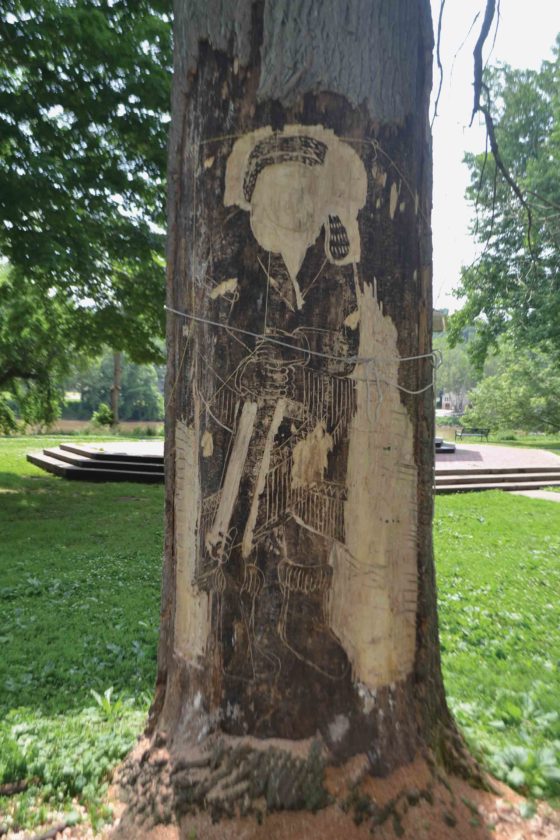 Destroyed Trees Become Art In East Muskingum Park News Sports Jobs 
