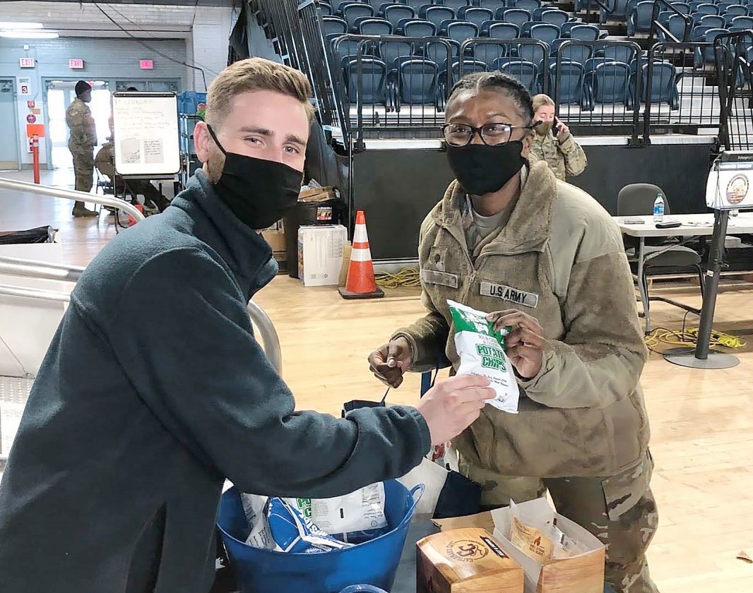 Mister Bee donates chips to National Guard troops | News, Sports, Jobs - Vimarsana News