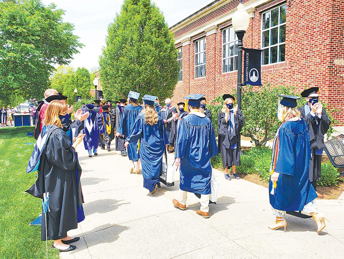 Marietta College celebrates 2020, 2021 grads with in-person ceremonies | News, Sports, Jobs - Vimarsana News