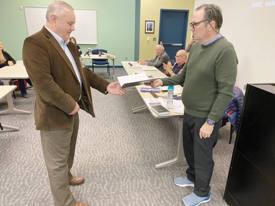 Wood County Commission honors deputy, discusses library book | News, Sports, Jobs - Vimarsana News